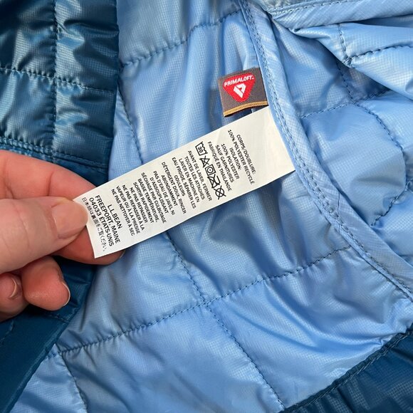 LL Bean PrimaLoft Packaway Vest Womens XS Regular Blue - Picture 2 of 5